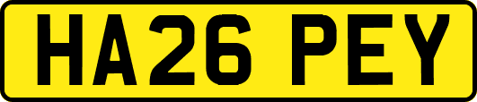 HA26PEY