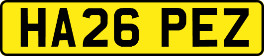 HA26PEZ