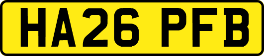HA26PFB