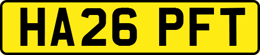 HA26PFT