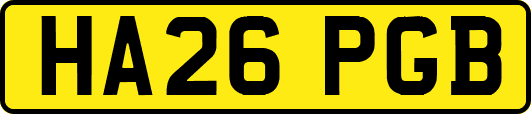 HA26PGB
