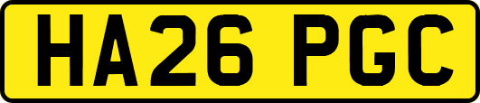HA26PGC
