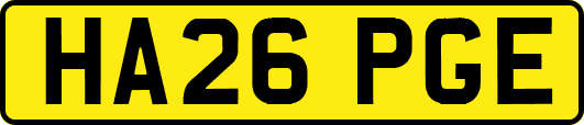 HA26PGE