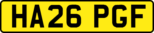 HA26PGF