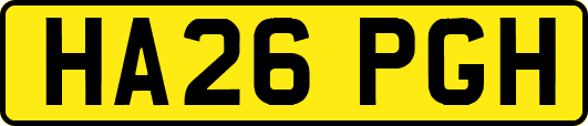 HA26PGH