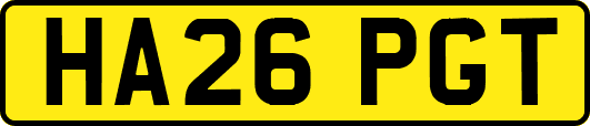 HA26PGT