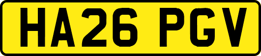 HA26PGV