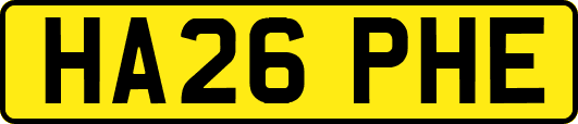 HA26PHE