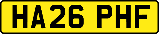 HA26PHF