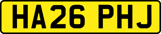 HA26PHJ