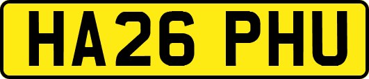 HA26PHU
