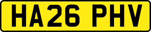 HA26PHV
