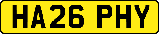 HA26PHY
