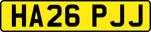 HA26PJJ