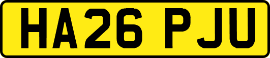 HA26PJU