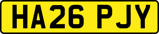 HA26PJY