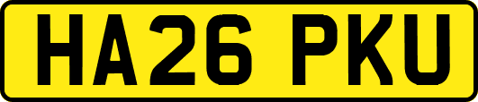 HA26PKU