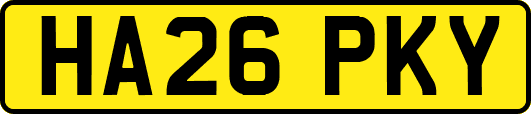 HA26PKY