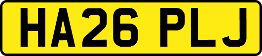 HA26PLJ