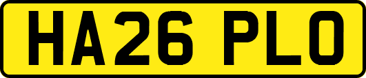 HA26PLO