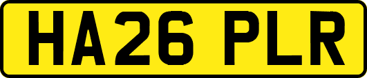HA26PLR