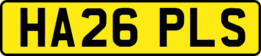 HA26PLS