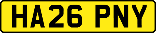 HA26PNY
