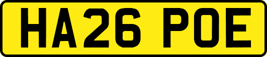 HA26POE