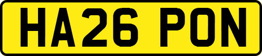 HA26PON