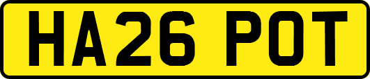 HA26POT