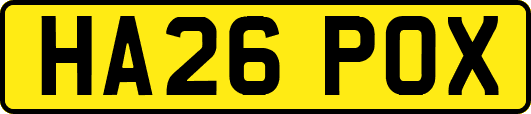 HA26POX