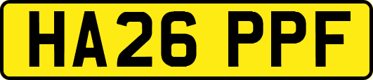 HA26PPF