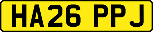 HA26PPJ