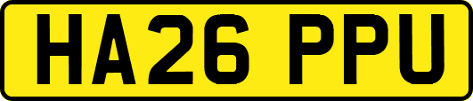 HA26PPU