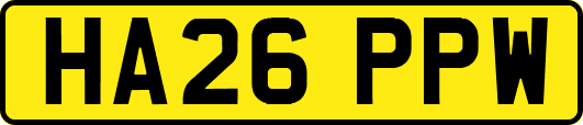 HA26PPW