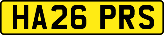 HA26PRS