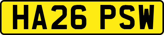 HA26PSW