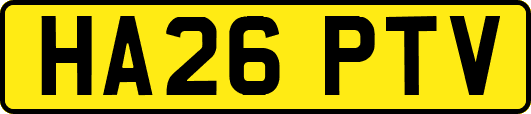 HA26PTV