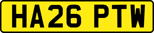 HA26PTW