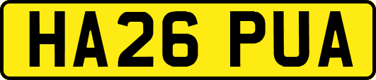 HA26PUA