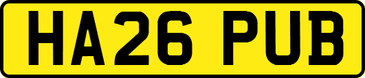HA26PUB