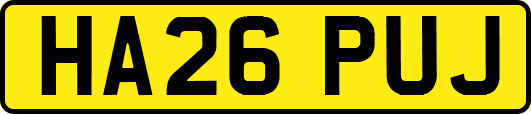 HA26PUJ