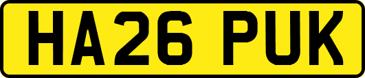 HA26PUK
