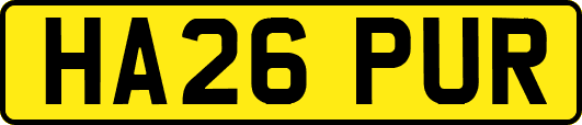 HA26PUR