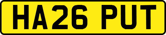 HA26PUT