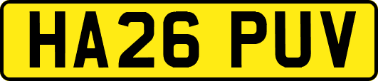HA26PUV
