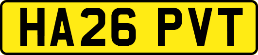 HA26PVT