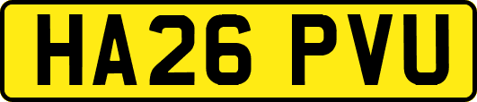 HA26PVU