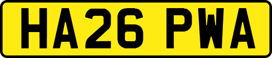 HA26PWA
