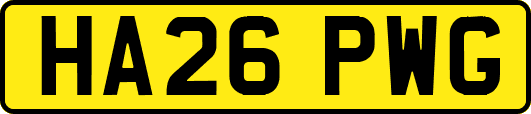 HA26PWG